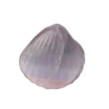 Figurina 4 cm din cristal natural Ametist in forma de scoica, ornamente pentru acvariu, marturie tip cadou de nunta, proiecte DIY