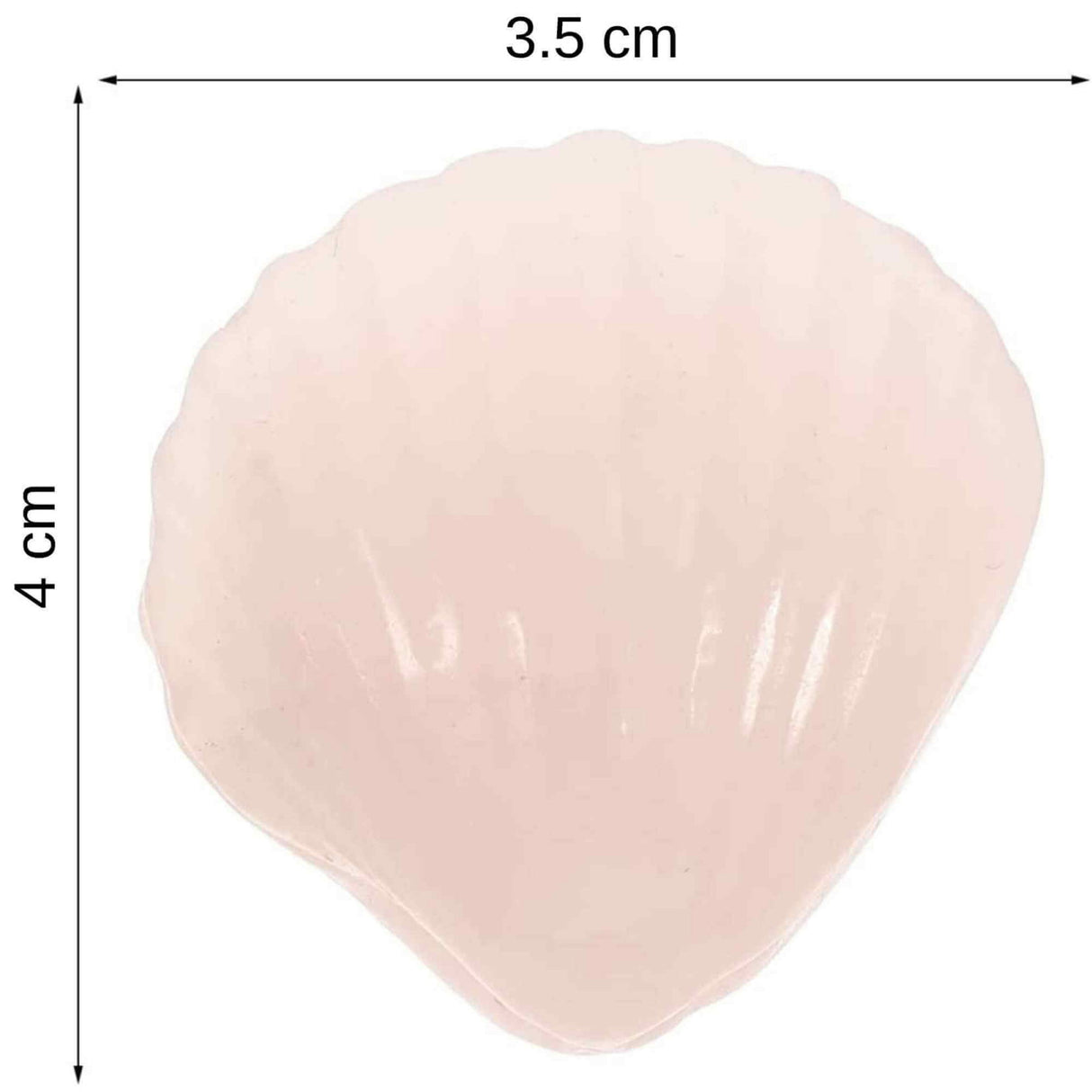 Figurina 4 cm din cristal natural Ametist in forma de scoica, ornamente pentru acvariu, marturie tip cadou de nunta, proiecte DIY