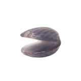 Figurina 4 cm din cristal natural Ametist in forma de scoica, ornamente pentru acvariu, marturie tip cadou de nunta, proiecte DIY