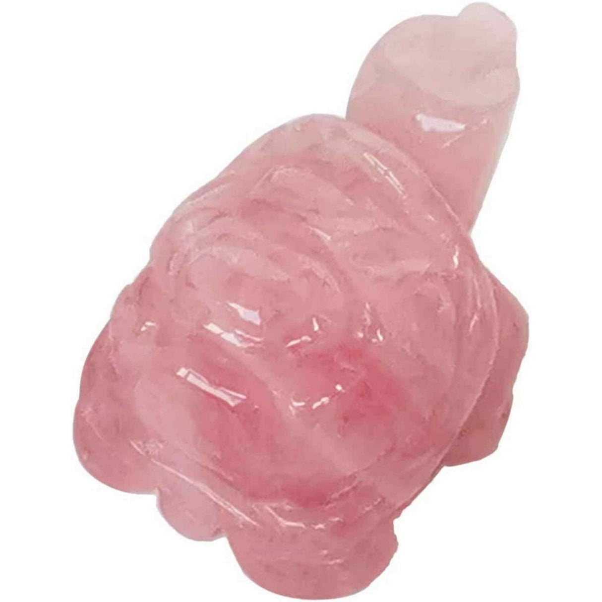 Figurina broasca testoasa 4 cm de cristal semipretios Ametist - Sculptura din piatra vindecatoare reiki de buzunar pentru decor, colectie