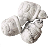 Figurina broasca testoasa 4 cm de cristal semipretios Ametist - Sculptura din piatra vindecatoare reiki de buzunar pentru decor, colectie