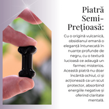 Figurina in Forma de Os din Cristale Naturale 30mm