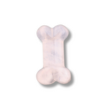 Figurina in Forma de Os din Cristale Naturale 30mm - Cuart Roz
