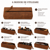 Penar-Organizator din Piele Naturala Dreptunghiular – Organizare Eleganta si Practica pentru Zi de Zi