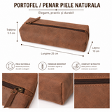 Penar-Organizator din Piele Naturala Dreptunghiular – Organizare Eleganta si Practica pentru Zi de Zi