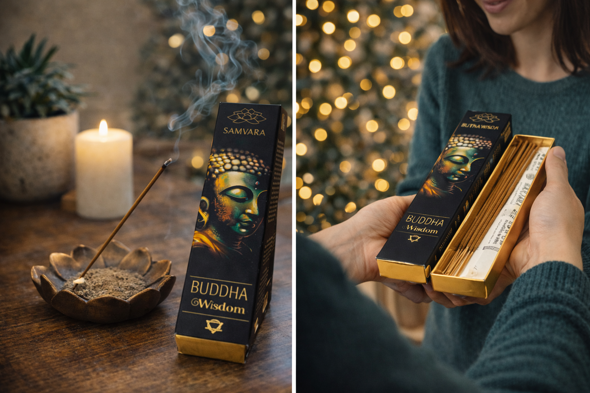 Banjara Buddha – Wisdom – Betisoare Parfumate Naturale pentru Claritate si Intelepciune