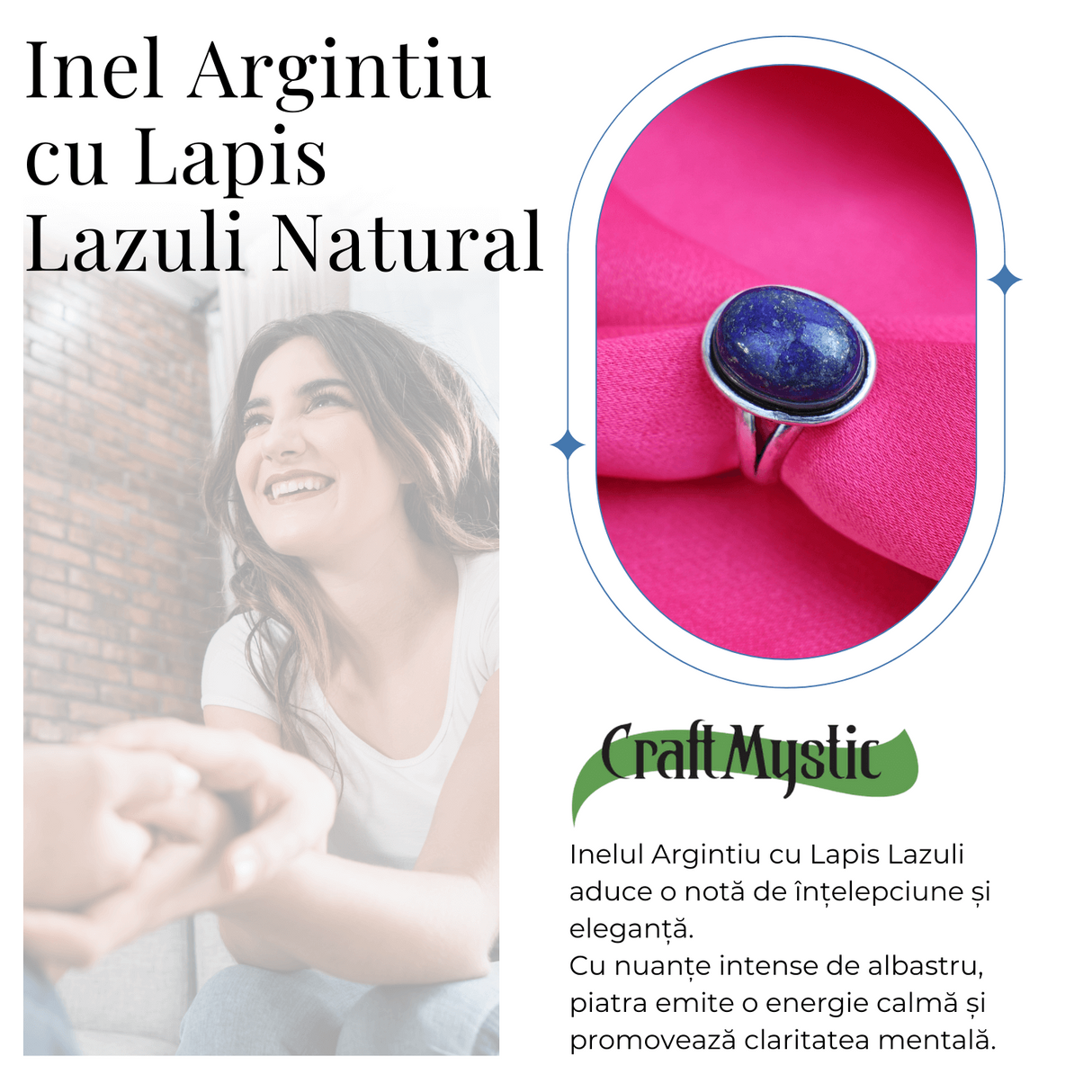Inel argint 925 marime 54-55 Onix negru
