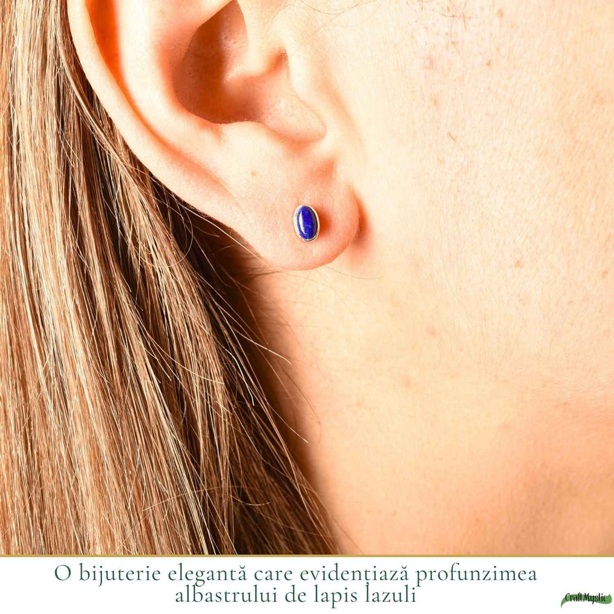 Cercei Lapis Lazuli Oval Argint 925 – Claritate si Eleganta