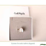 Inel Argint 925 cu Piatra Lunii Neuniforma – Intuitie si Eleganta Naturala