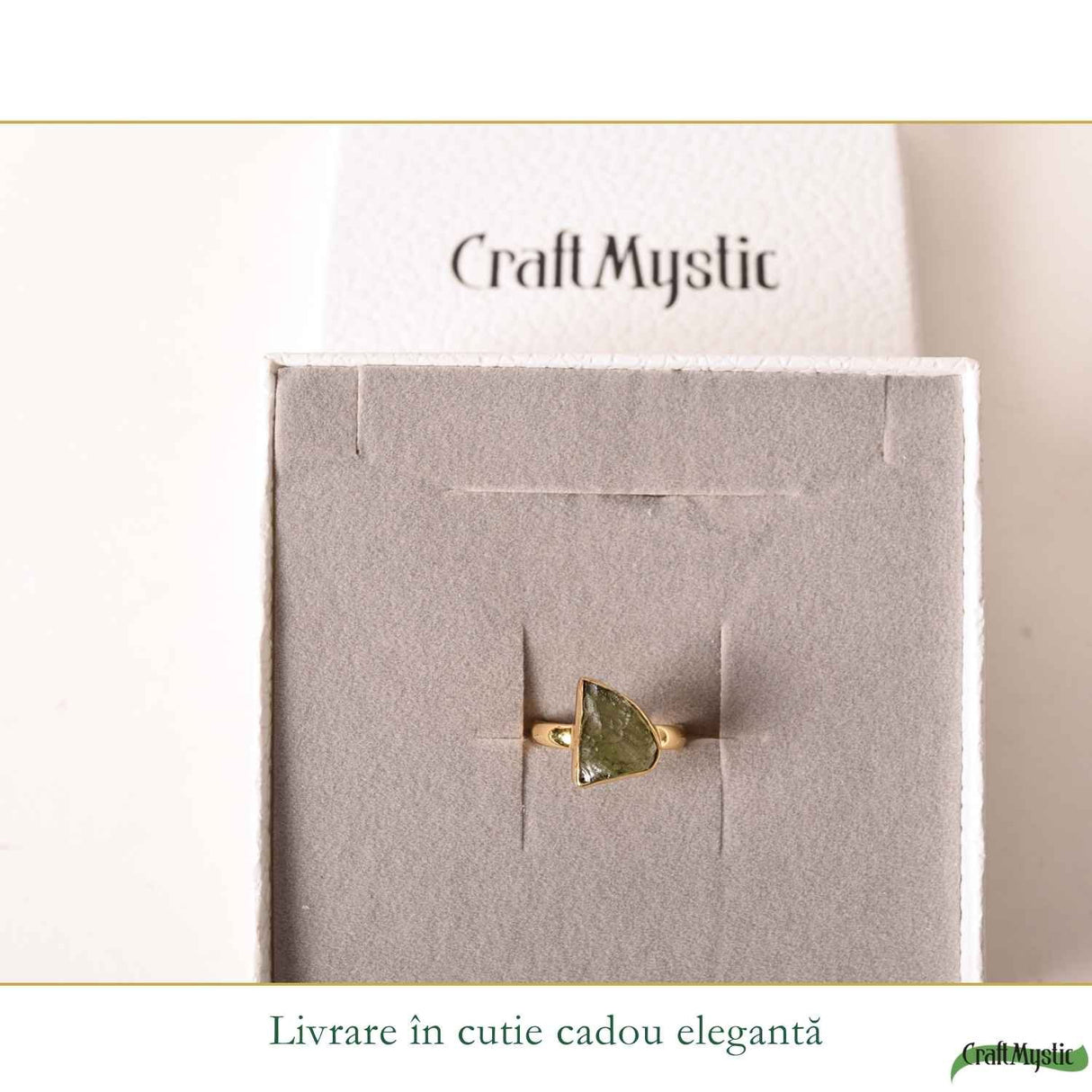 Inel argint 925 placat cu aur de 18k si moldavit brut , M6/51 – energie autentica si transformare interioara