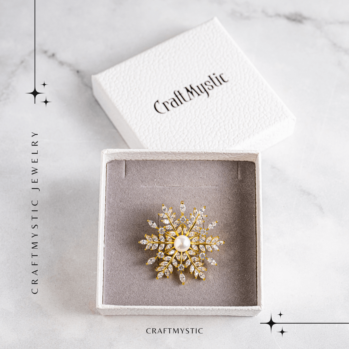 Brosa perla naturala - Un fulg stralucitor pentru momente speciale