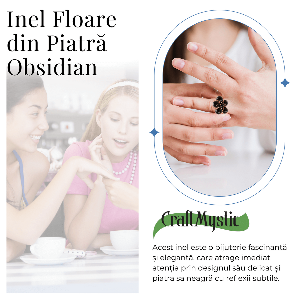 Inel forma libera pirita Qadri