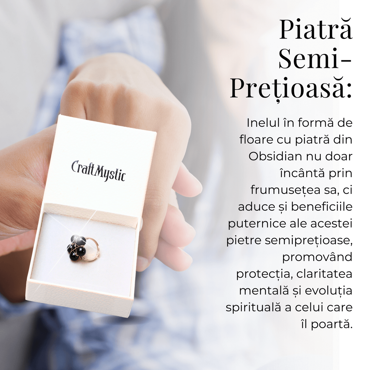 Inel forma libera pirita Qadri