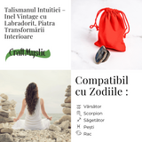Talismanul Intuitiei - Inel Vintage cu Labradorit, Piatra Transformarii Interioare