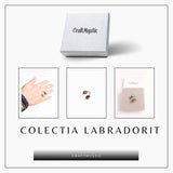 Inel reglabil cu dublu Labradorit - Protectie si echilibru energetic