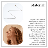 Lant reglabil pentru Bijuterii din Argint 925 - Stil Minimalist si Elegant
