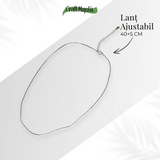 Lant Ajustabil Tip Sarpe din Argint 925 - Ajustabil 40+5 cm