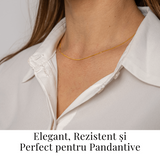 Lant Argint 925 Placat cu Aur 18K - Eleganta Delicata si Versatilitate Zilnica