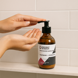 Gel de dus si sapun lichid 300ml - Zmeura si Rodie Curatare blanda, parfum fructat