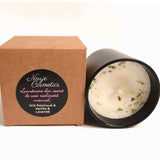 Lumanare cu ulei esential de patchouli, vanilie & lavanda – Relaxare si echilibru total