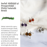 Inelul abilitatii si prosperitatii - Pirita naturala bruta