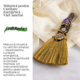 Maturica pentru curatare energetica - Varf Ametist natural