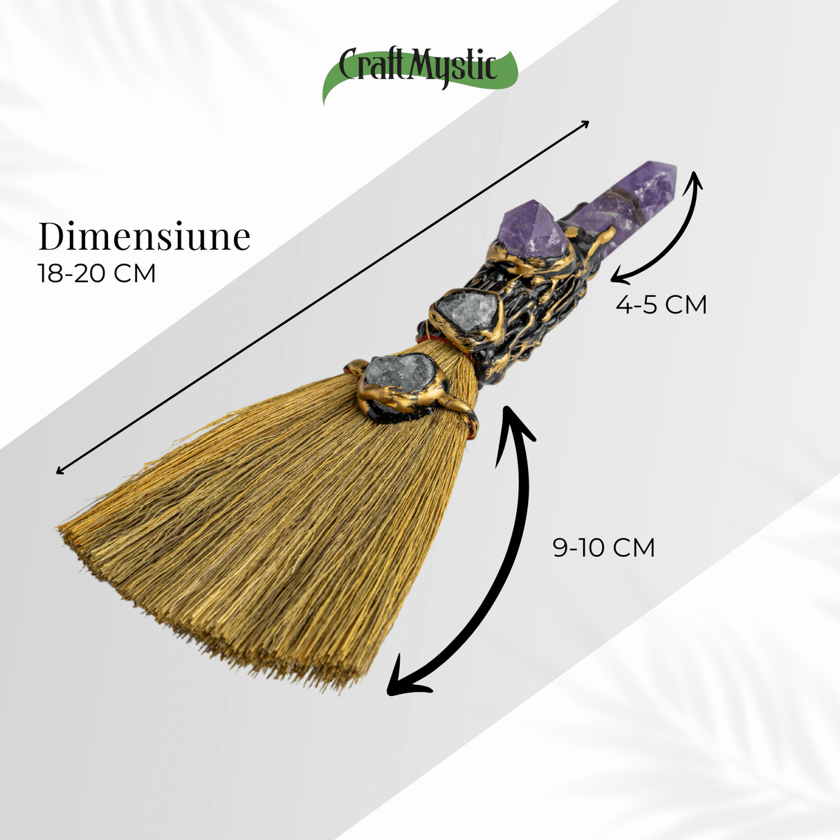 Maturica pentru curatare energetica - Varf Ametist natural