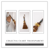 Maturica Energetica cu Cuart Transparent si Pietre Chakre - Claritate, Lumina si Protectie Sacra