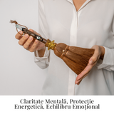 Maturica Energetica cu Fluorit si Pietre Chakre - Claritate, Liniște si Purificare Spirituala