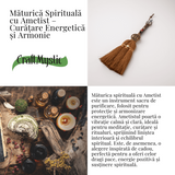 Maturica Energetica cu Ametist si Set Chakre – Purificare, Protectie si Armonie Sacra