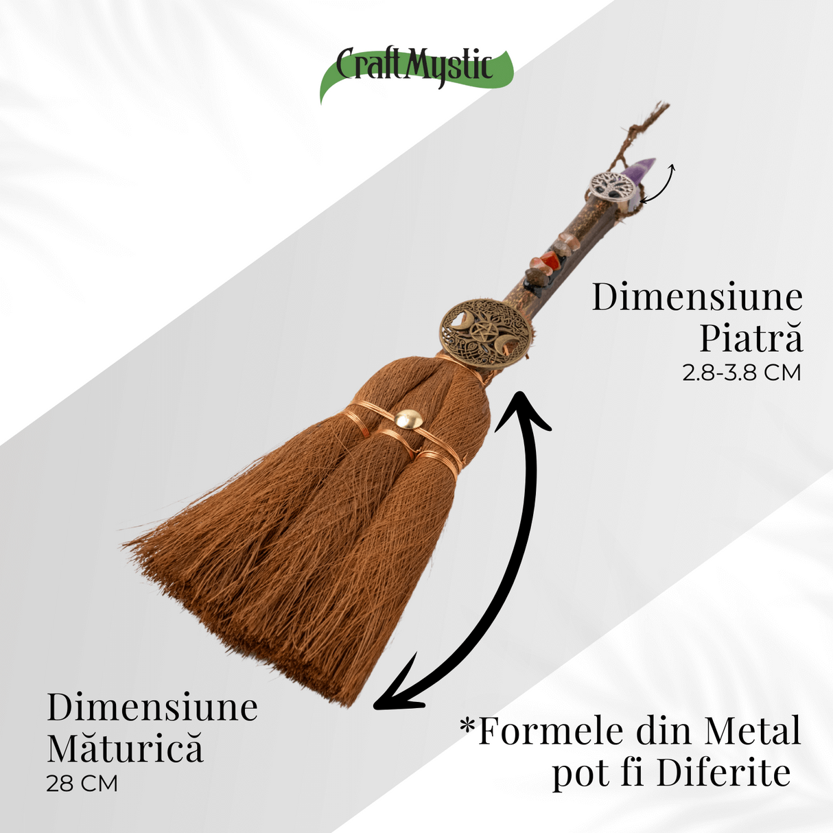 Maturica Energetica cu Ametist si Set Chakre – Purificare, Protectie si Armonie Sacra