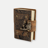 Talisman pentru Ganduri – Mini Jurnal Verdecu Coperta din Piele