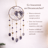 Dreamcatcher cu Ametist pentru liniste si echilibru interior