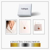 Colier argint 925 cu chihlimbar natural - eleganta si protectie