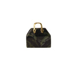 Pandantive 2.5 cm din piatra naturala Ametist, in forma de geanta - Accesorii din piatra pentru realizarea de bijuterii, cercei, colier