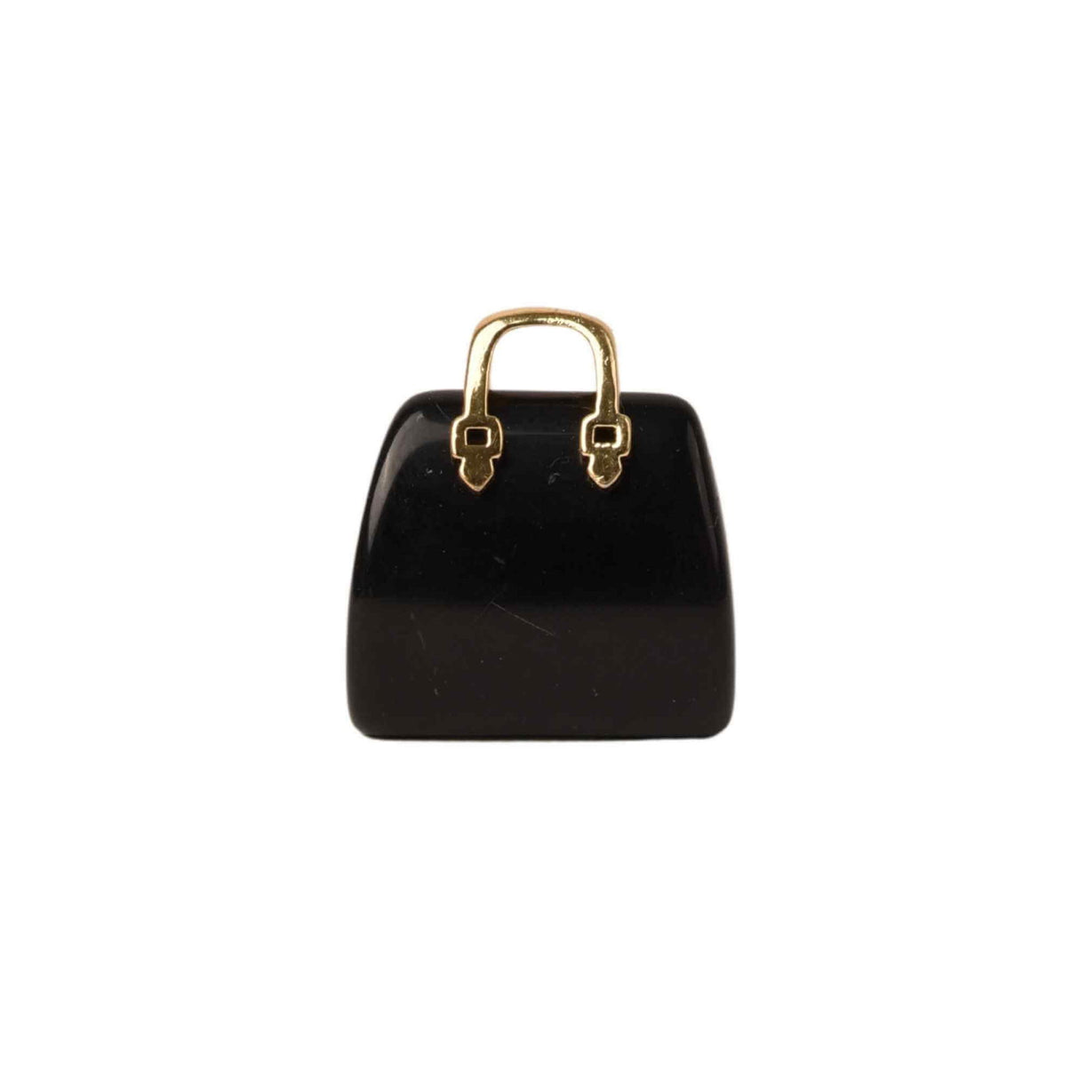 Pandantive 2.5 cm din piatra naturala Ametist, in forma de geanta - Accesorii din piatra pentru realizarea de bijuterii, cercei, colier