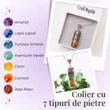 SEVEN CHAKARAS NECKLESS ORGONITE