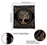Panza Sacra pentru altar magic - Design Tree of Life Arborele Vietii - Vrajitorie Tarot Wiccani Spiritualitate