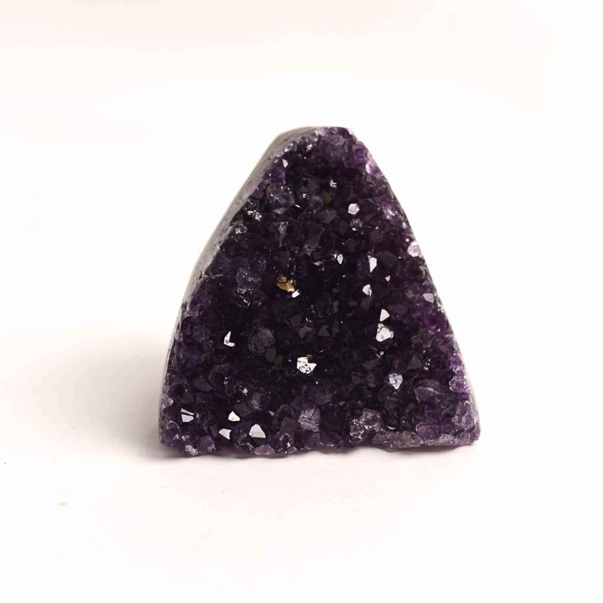 Geoda de ametist natural, taiata manual - Protectie si echilibru H= 10-11 cm L= 6-8 cm 500-600 gr
