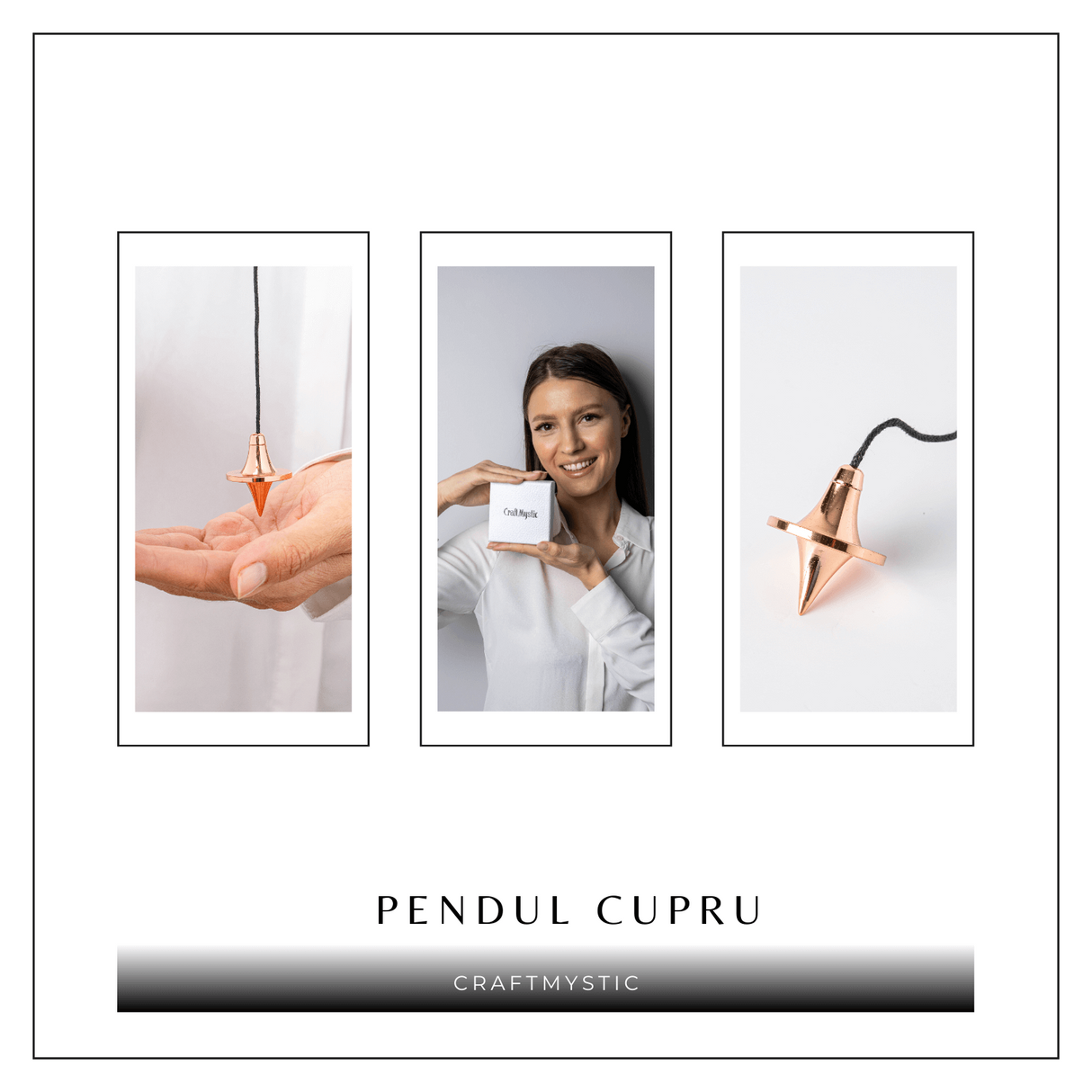 Pendul Cupru pentru Energie si Claritate Spirituala