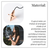 Pendul Cupru pentru Energie si Claritate Spirituala