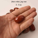 Piatra rulata din Jasp Rosu Natural - Creste Energia si Vitalitatea, 2-3 cm