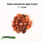 Piatra rulata de Agat Carneol - Aduce energie blanda si curaj interior
