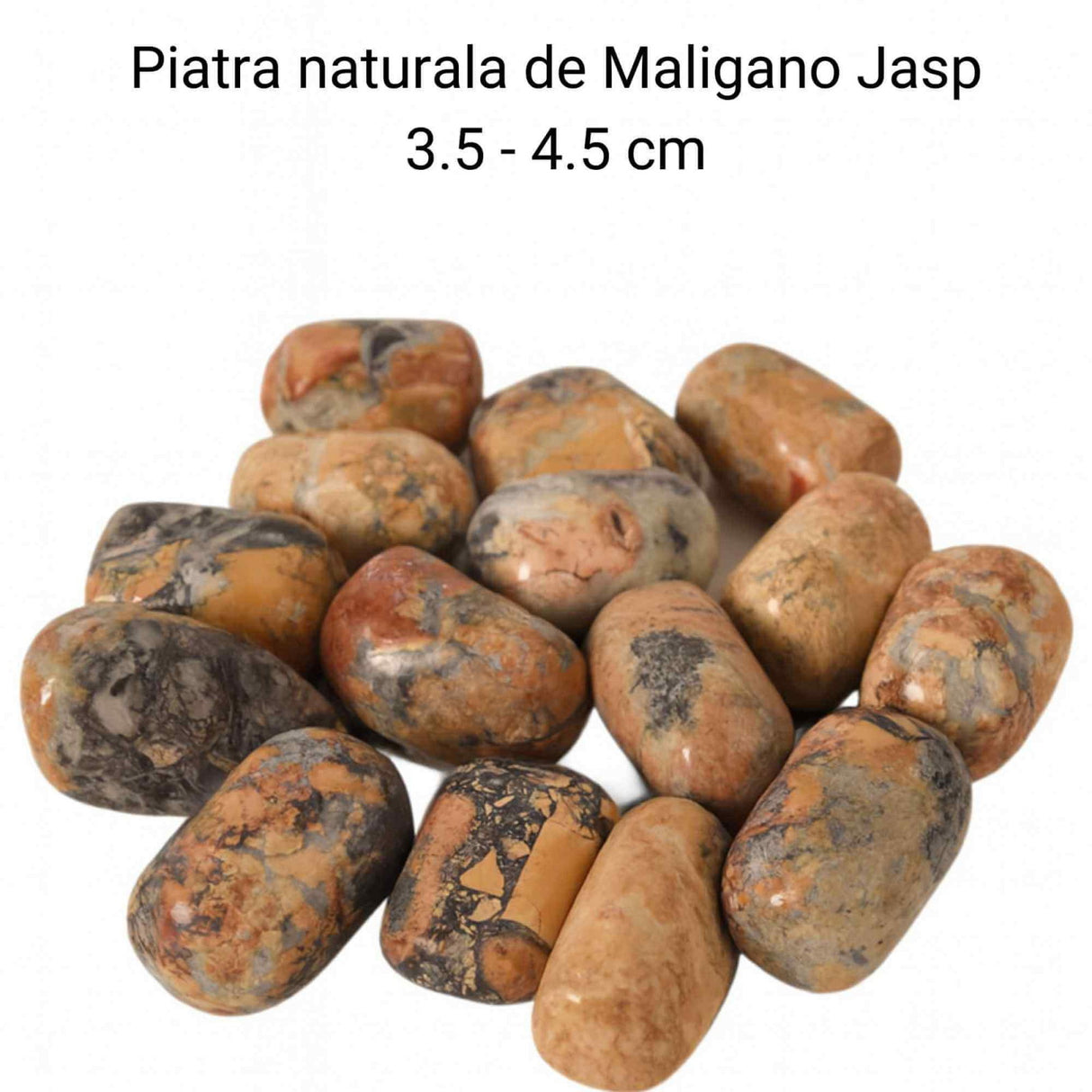 Piatra Naturala Jasp Maligano indonezian- Transformare, Echilibru si Regasire Interioara