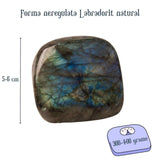 Piatra Labradorit Naturala in Forma Libera: Cristal Terapeutic si Decorativ cu Energie Vindecatoare (300-400g)