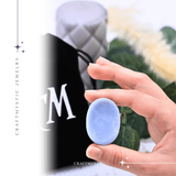 Piatra de Deget Terapeutica Angelit 4 cm - Liniste si Conectare Spirituala