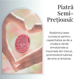Piatra de Deget Terapeutica Rodonit 4 cm - Reducerea Stresului