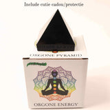 Piramida de Obsidian Natural, 60 mm - Protectie si Purificare Energetica