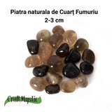 Piatra rulata de cuart fumuriu - Pentru momente de echilibru si reconectare