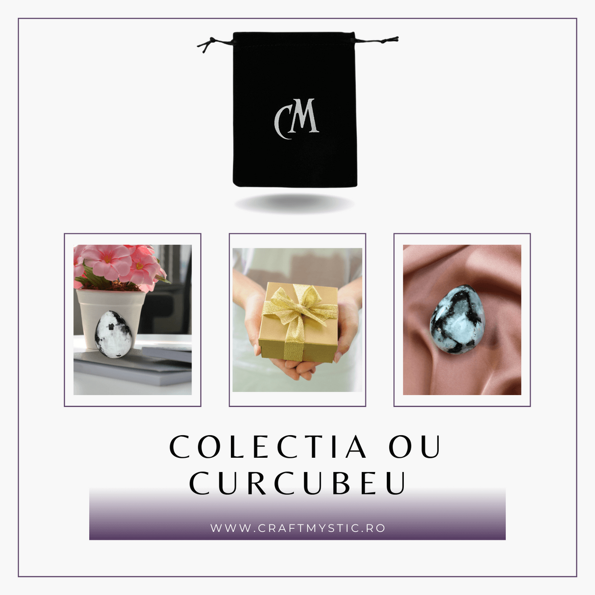 Ou Handmade de 50mm din Piatra Naturală de Piatra Lunii Curcubeu